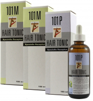 3er Set 2x 101M+ 1x 101P Hair Tonic (3x 100ml) 3er Set 2x 101M+ 1x 101P Hair Tonic (3x 100ml)